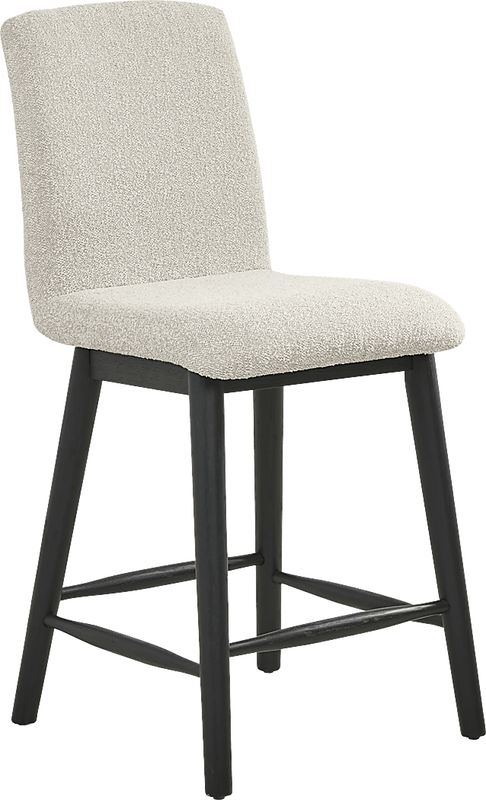 Viola Black Counter Height Stool