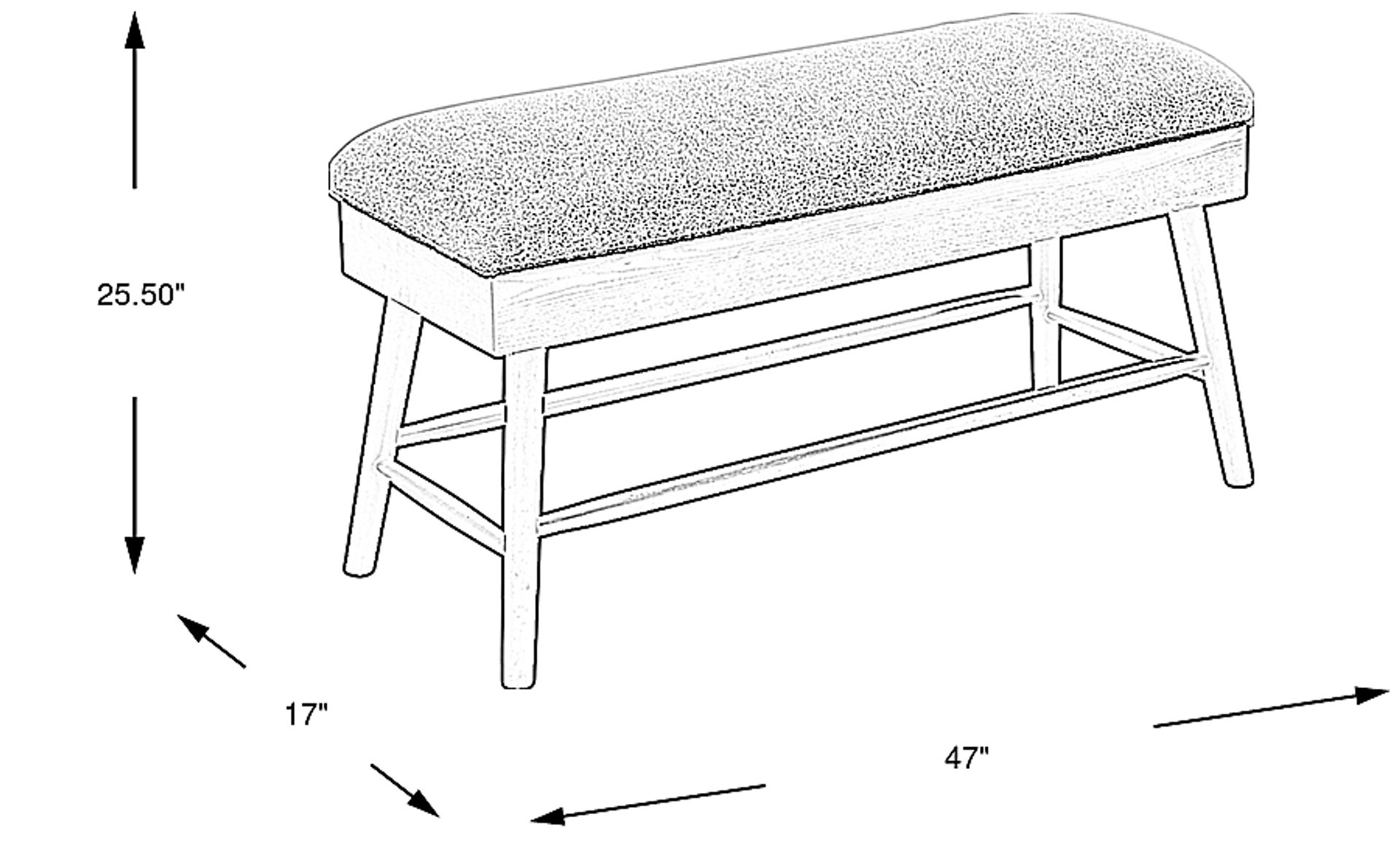 Dimension Image. Please refer to the Dimension Tab on this page for dimension details.