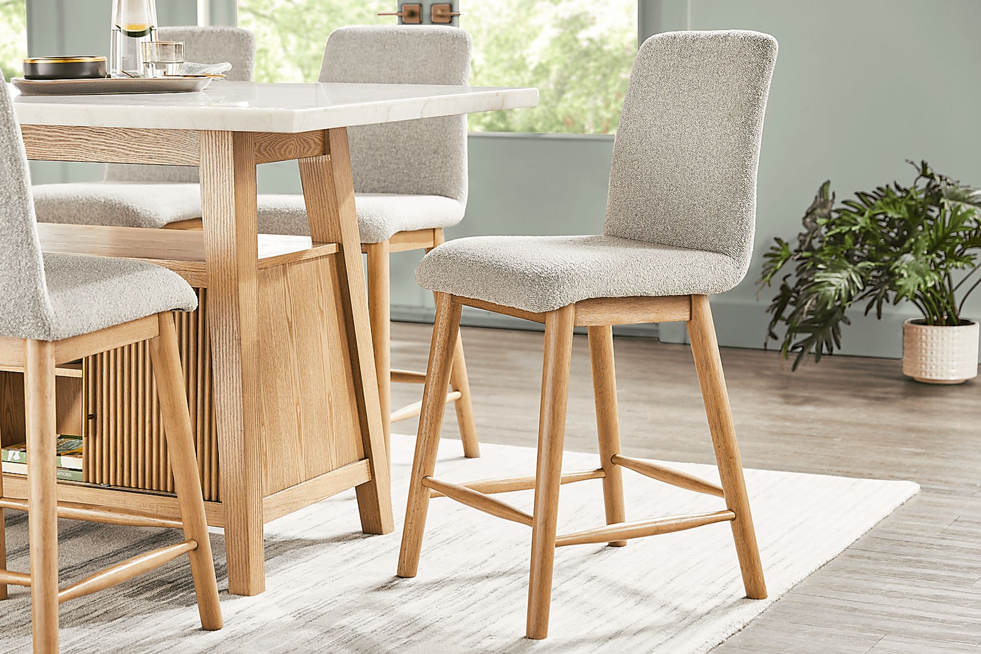 Viola Natural Counter Height Stool - Image 4