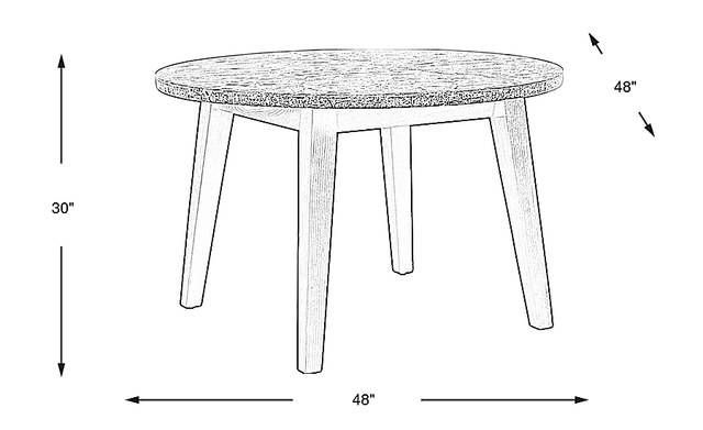 Dimension Image. Please refer to the Dimension Tab on this page for dimension details.