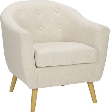 Violwell Cream Accent Chair