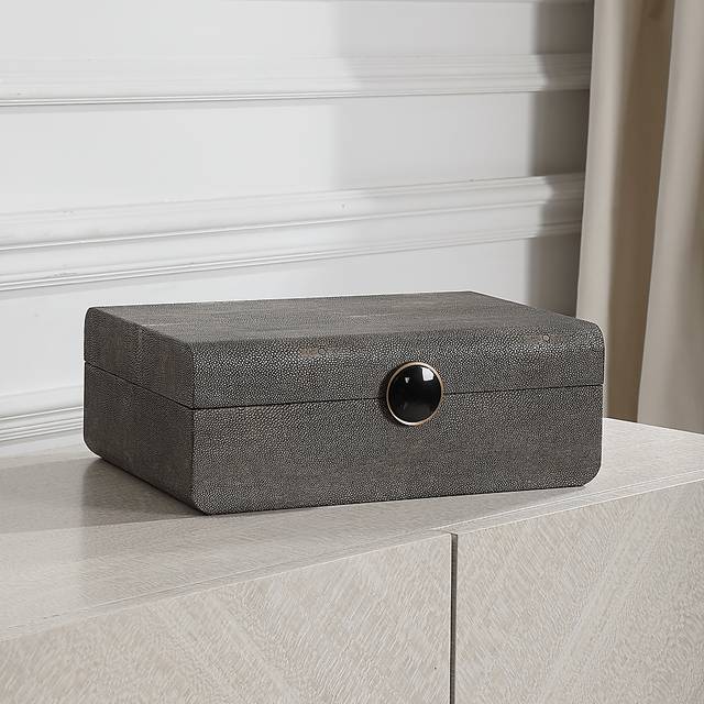 Vipon Gray Decorative Box - Thumbnail - Image 2