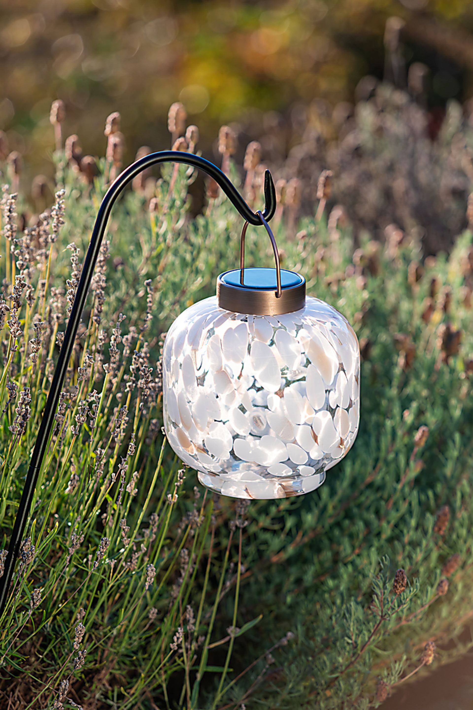 Virela White Outdoor Lantern - Image 6
