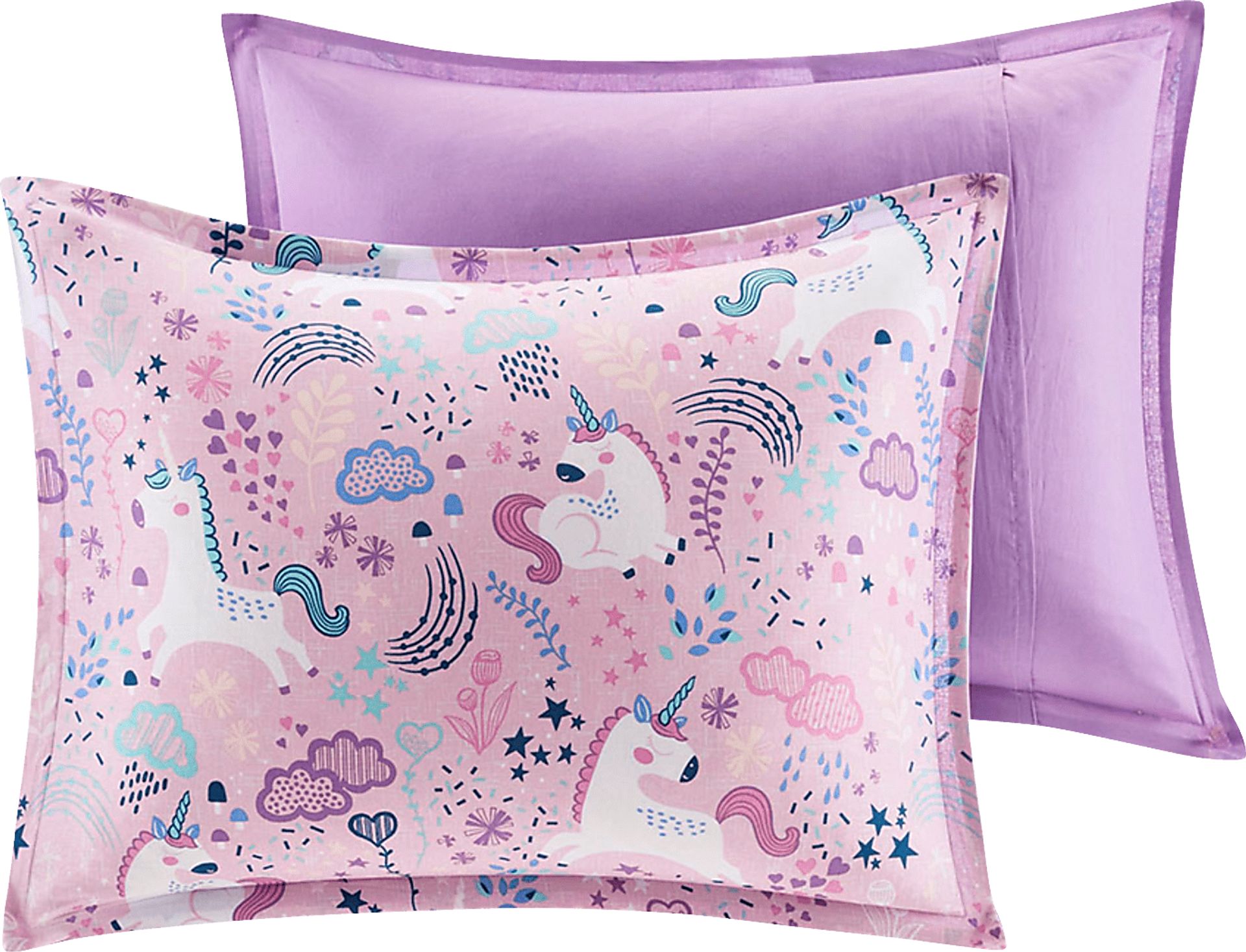 Vireo Pink Twin Comforter Set - Image 3