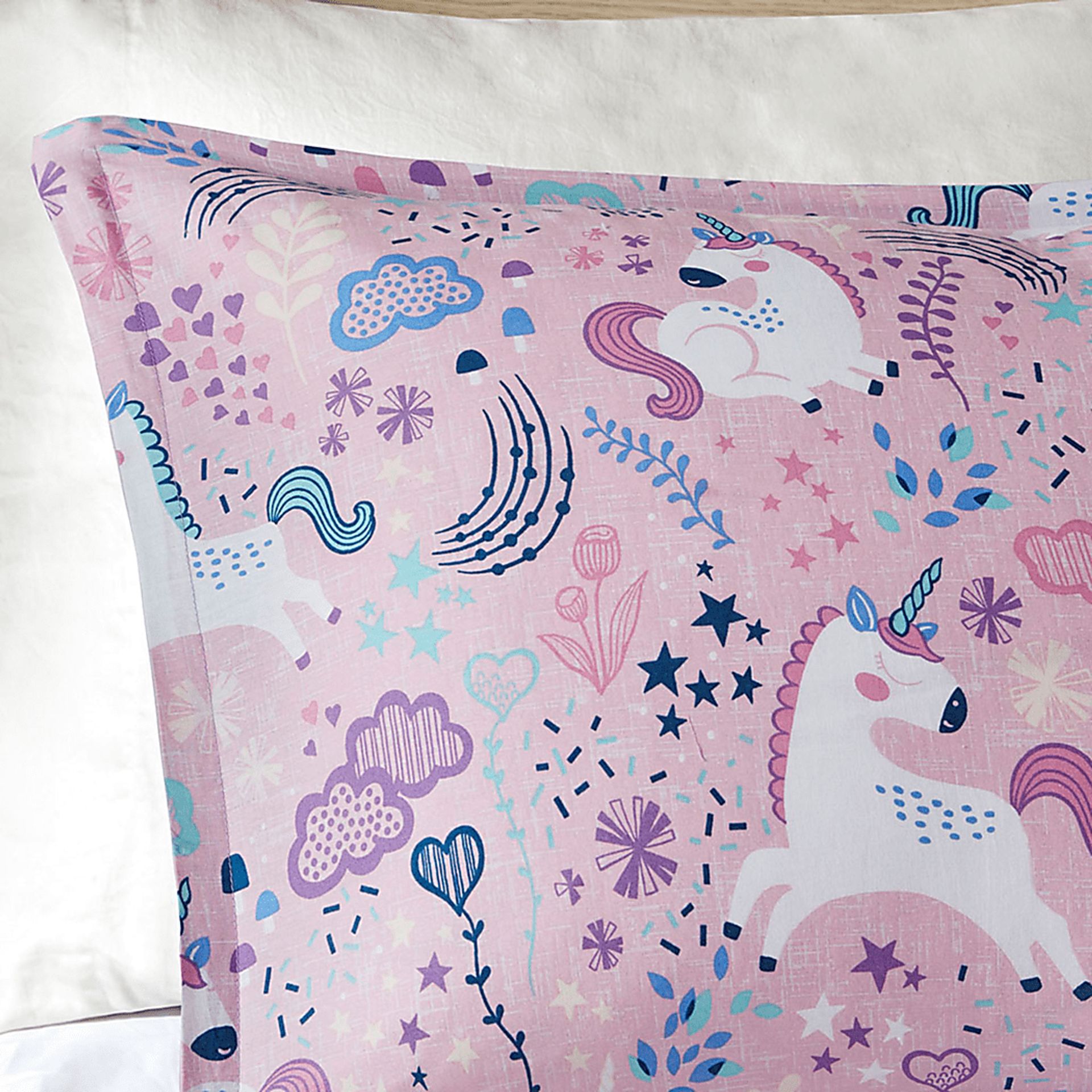 Vireo Pink Twin Comforter Set - Image 6