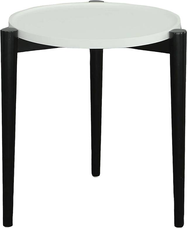 Virgate Black End Table - Thumbnail - Image 1