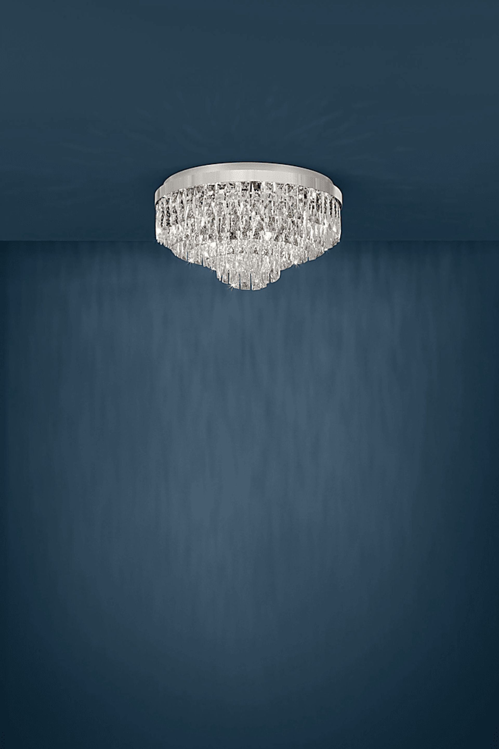 Virgil Sea Silver Flush Mount - Image 2