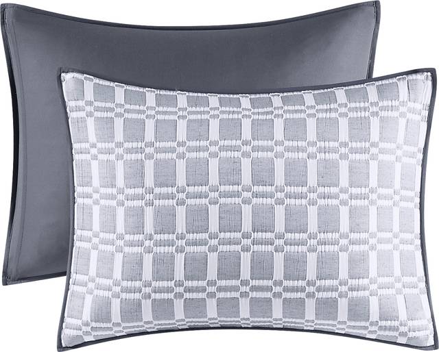 Viriole Gray 3 Pc King/California King Coverlet Set - Thumbnail - Image 7