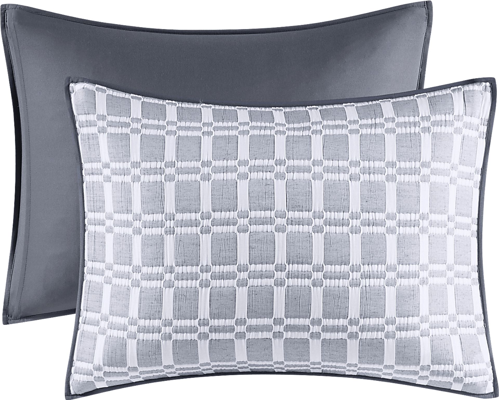 Viriole Gray 3 Pc King/California King Coverlet Set - Image 7