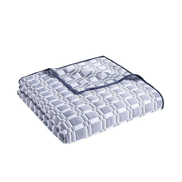 Viriole Indigo 3 Pc Full/Queen Coverlet Set - Thumbnail - Image 4
