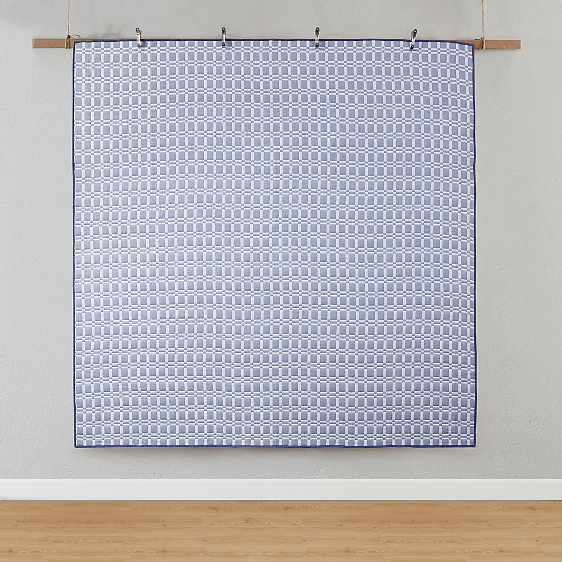 Viriole Indigo 3 Pc King/California King Coverlet Set - Image 14