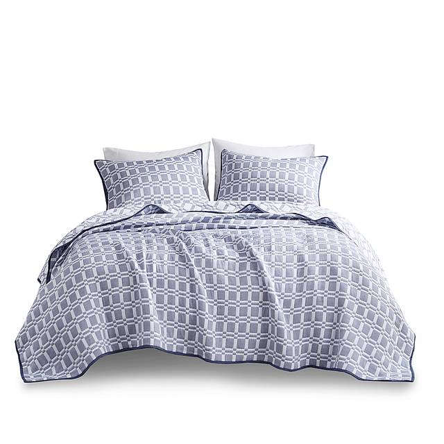 Viriole Indigo 3 Pc King/California King Coverlet Set - Thumbnail - Image 5