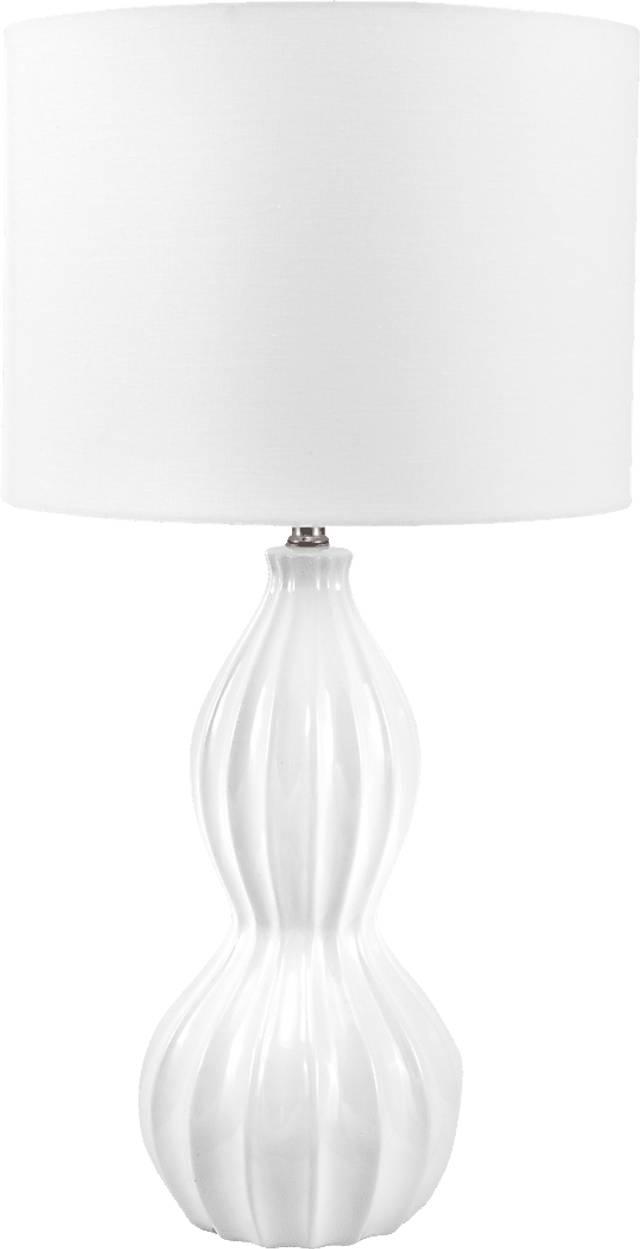 Virkler Cream Lamp - Thumbnail - Image 1