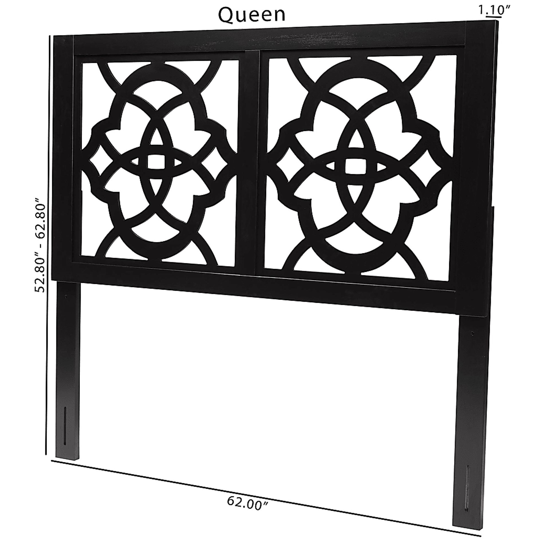 Virlilia Espresso Brown Queen Headboard - Image 6