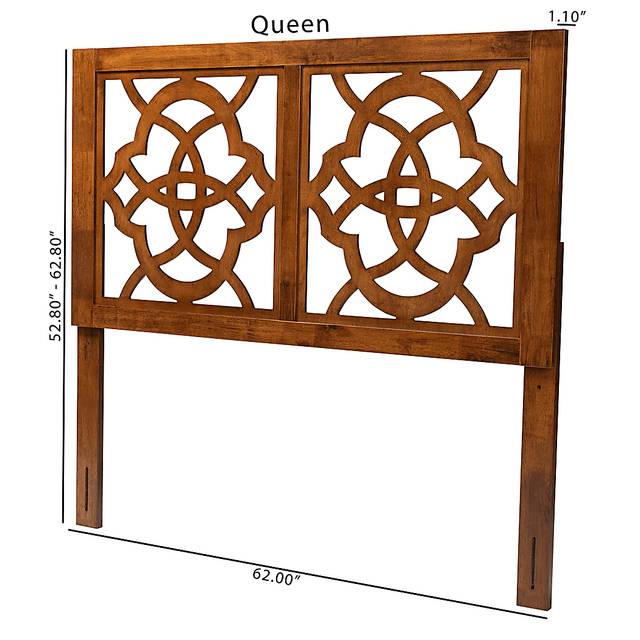 Virlilia Walnut Brown Queen Headboard - Thumbnail - Image 6