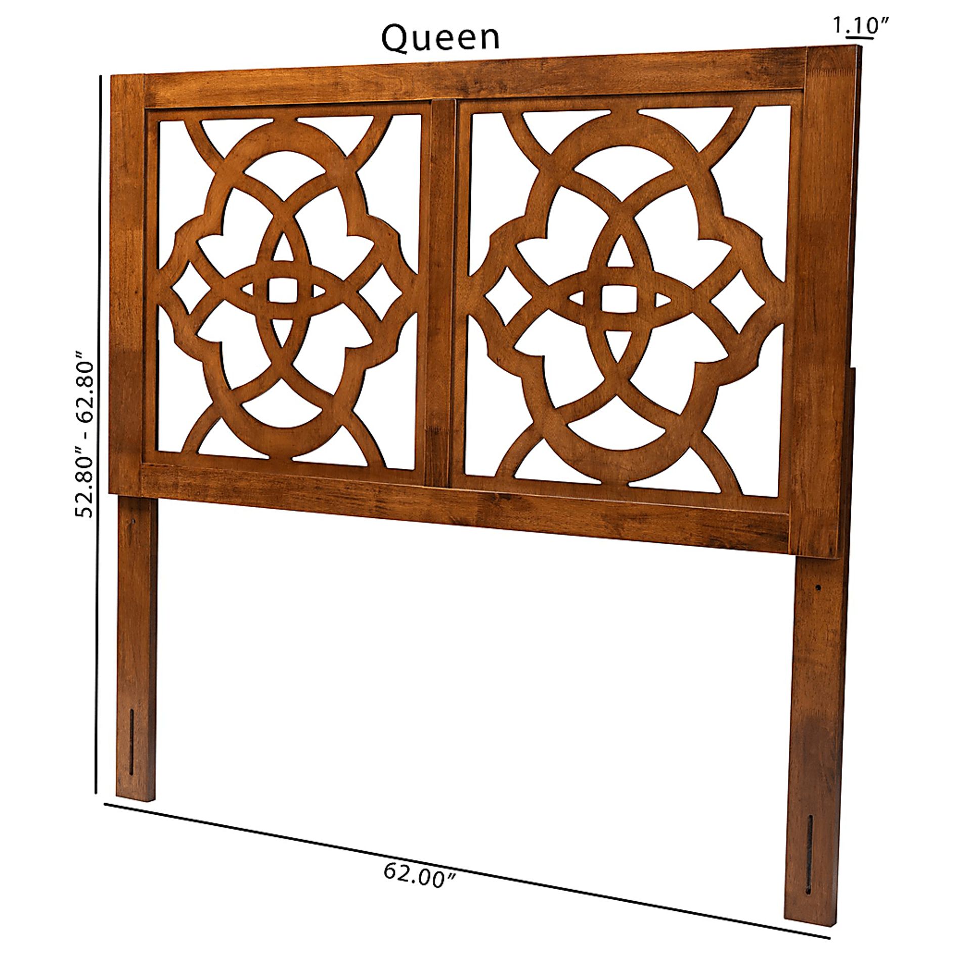 Virlilia Walnut Brown Queen Headboard - Image 6