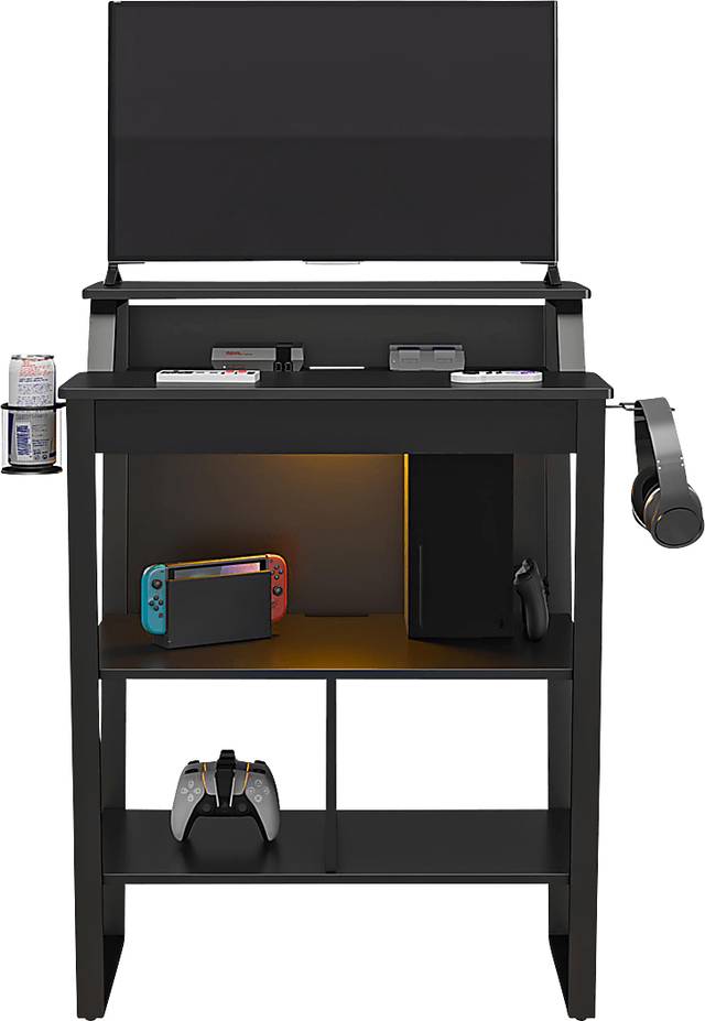 Virmar Black Gaming Desk - Thumbnail - Image 14