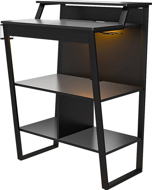 Virmar Black Gaming Desk - Thumbnail - Image 8
