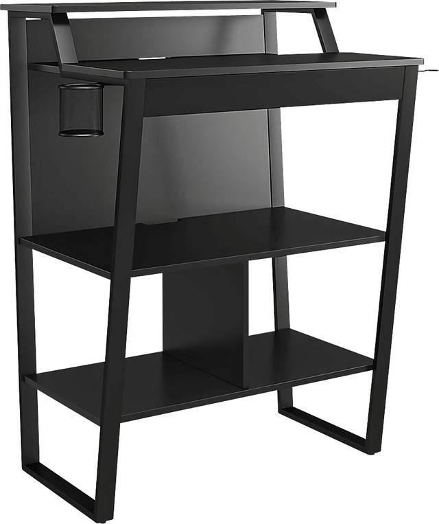 Virmar Black Gaming Desk - Thumbnail - Image 1