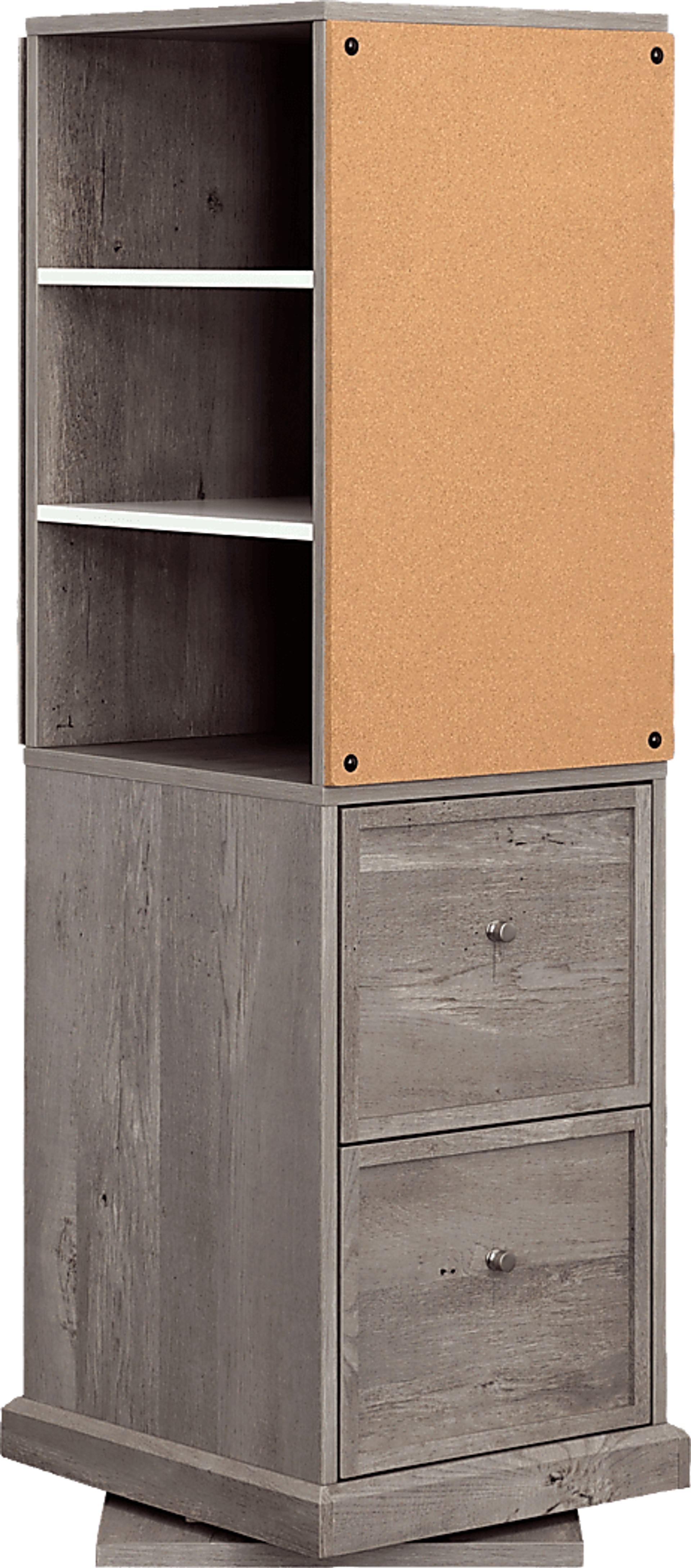 Viscoloid Gray Storage Cabinet - Image 1