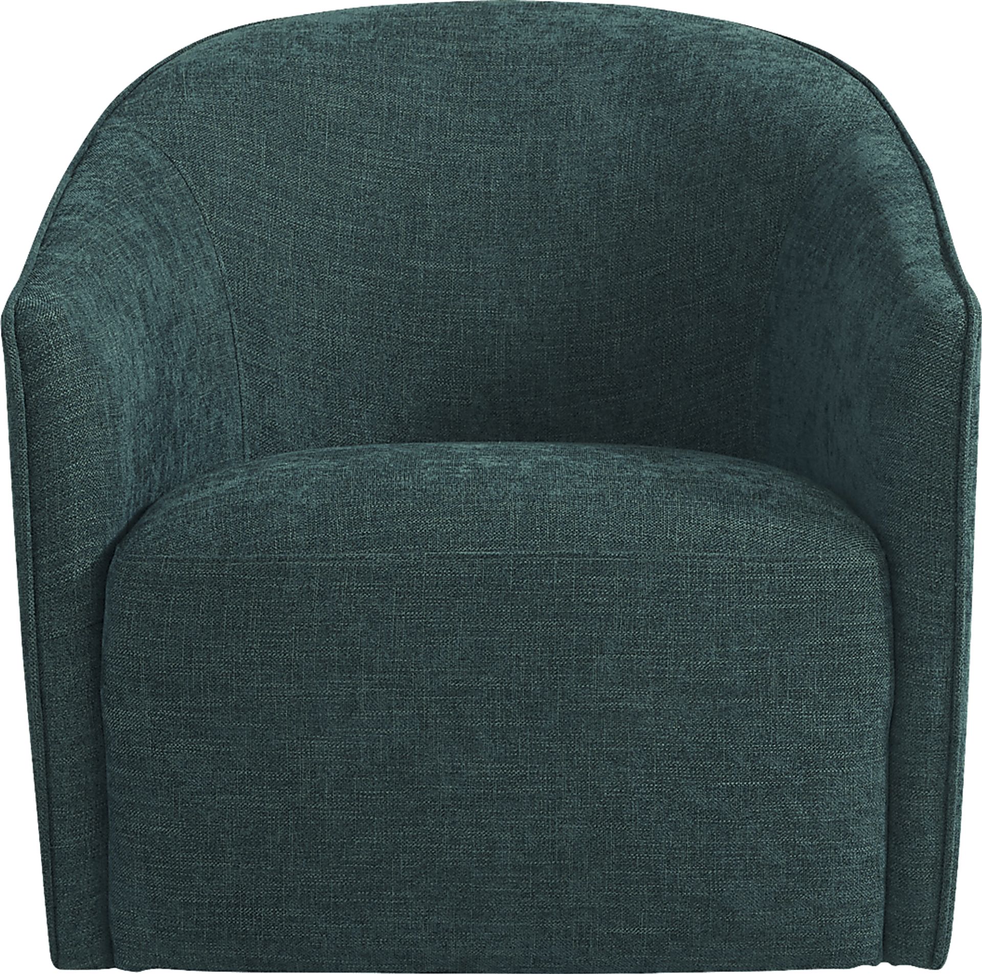 Vista Ridge Teal Swivel Chair - Image 2