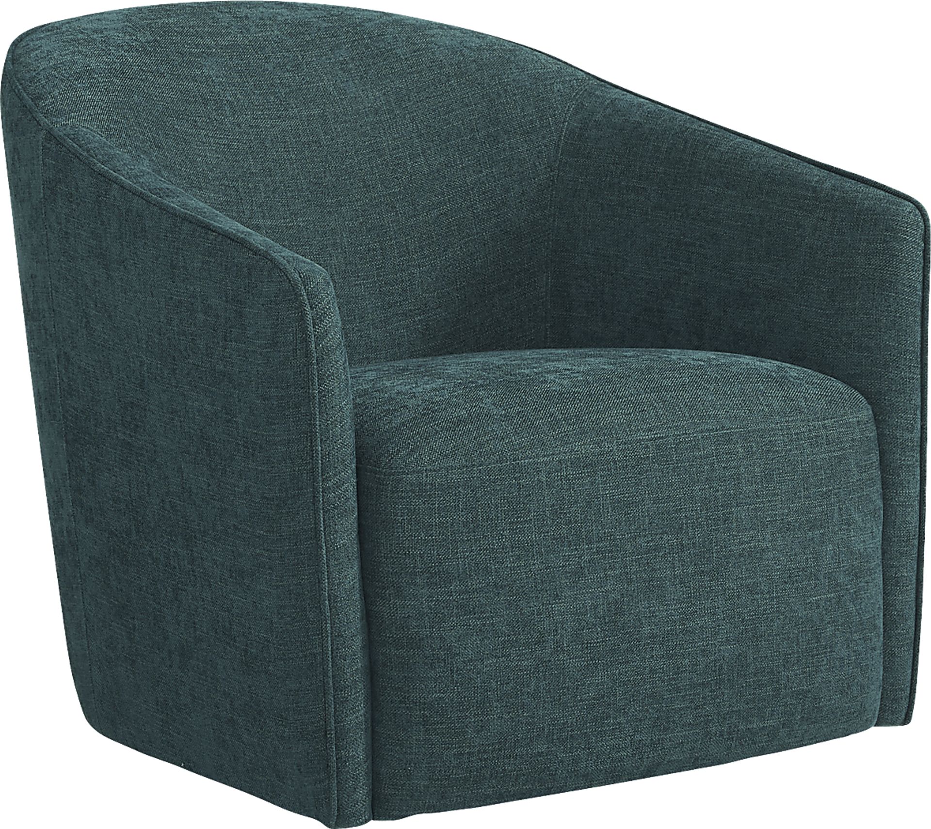 Vista Ridge Teal Swivel Chair - Image 1