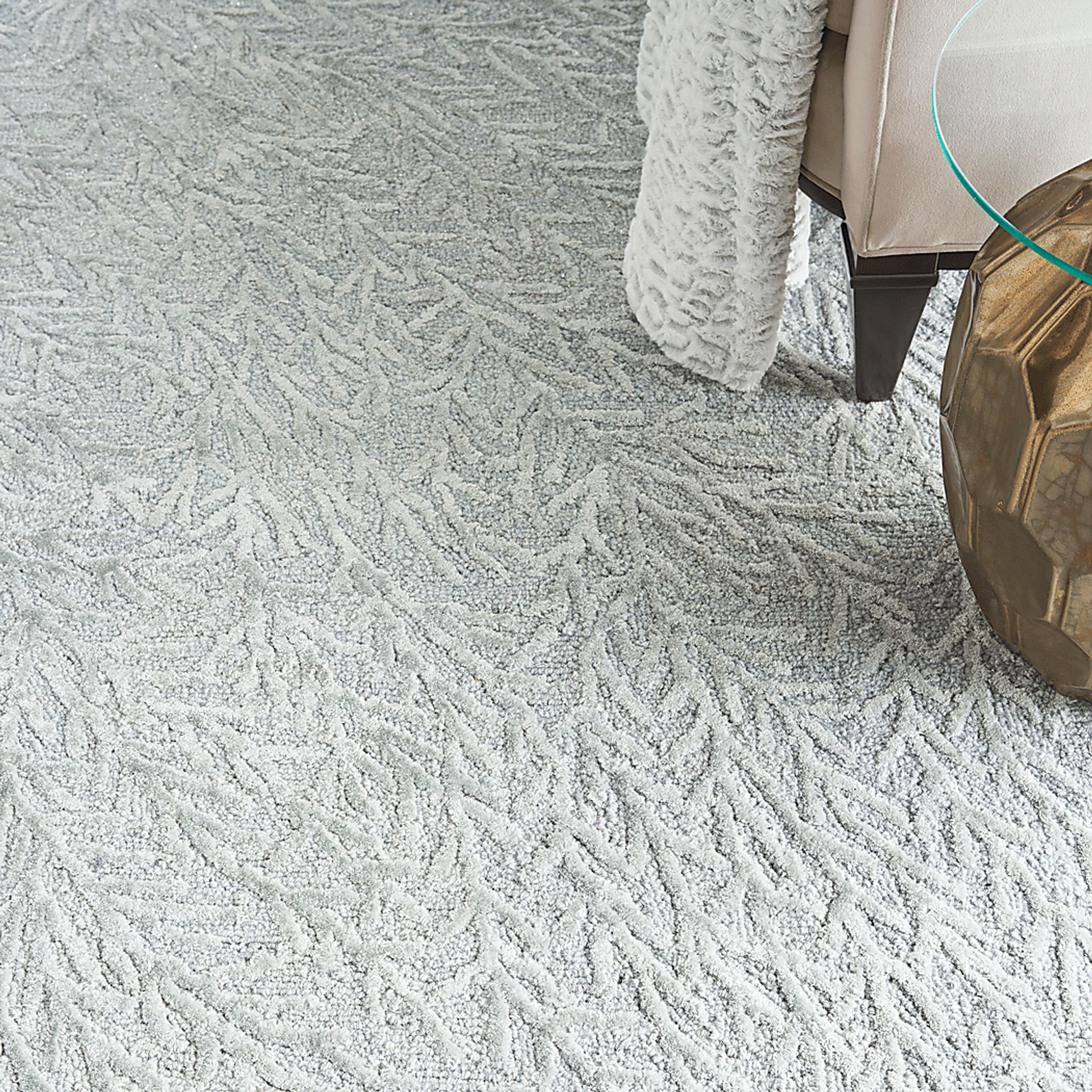 Vista Valley Blue 7'9 x 9'9 Rug - Image 6