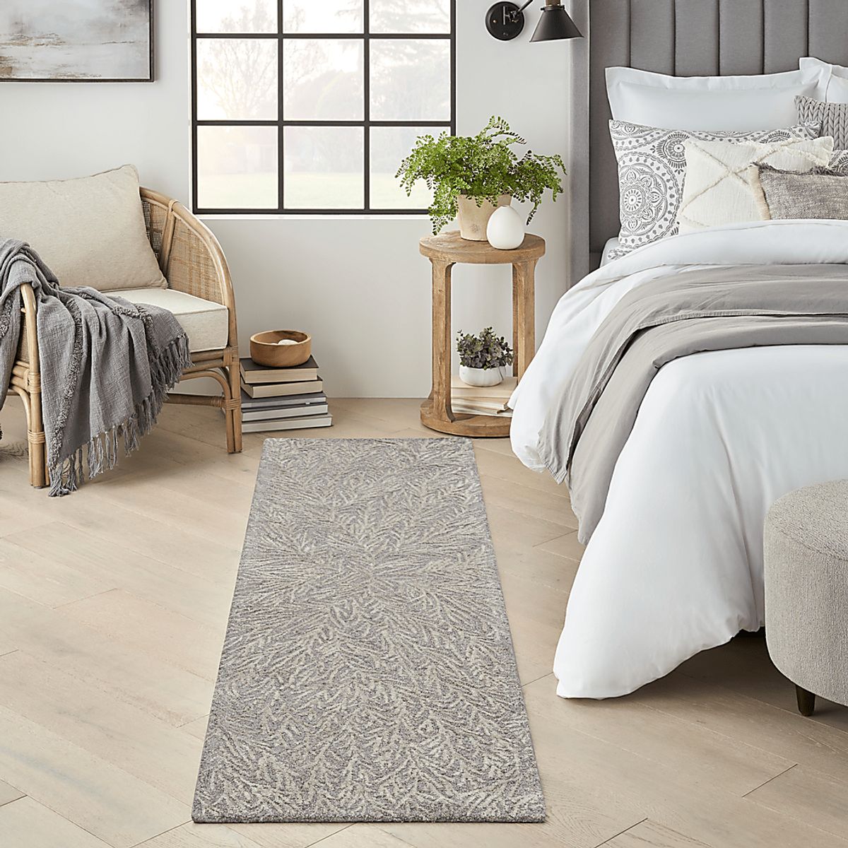 Vista Valley Gray Rug | Rooms to Go