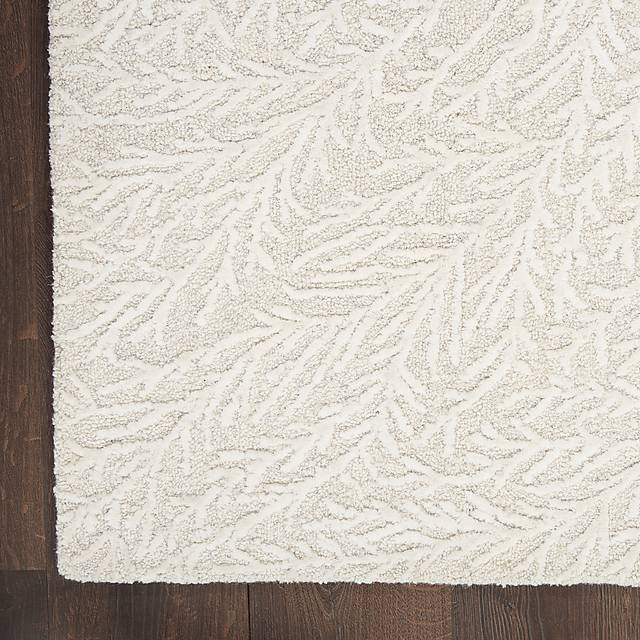 Vista Valley Ivory 5'3" x 7'3" Rug - Thumbnail - Image 3