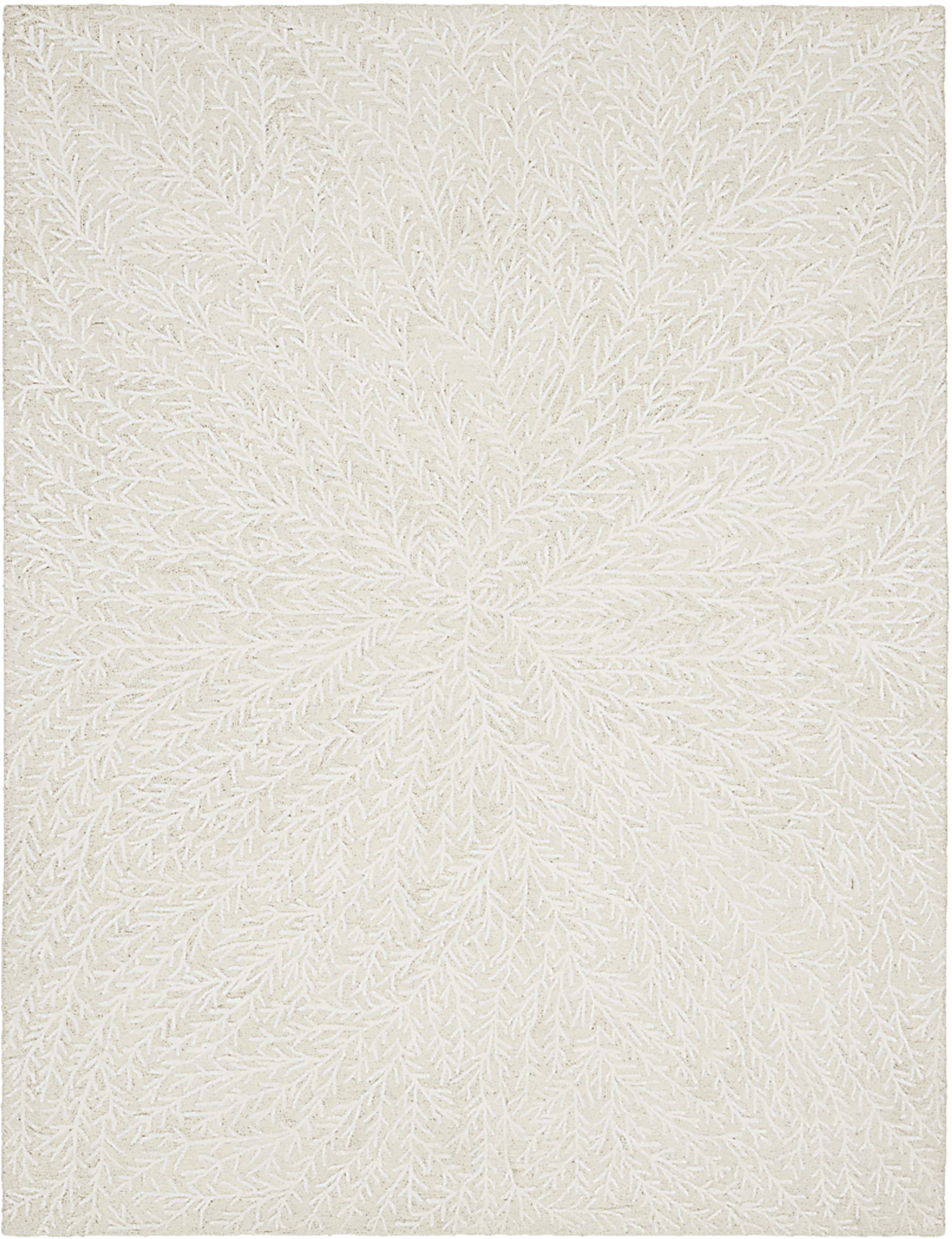 Vista Valley Ivory 5'3" x 7'3" Rug - Image 1