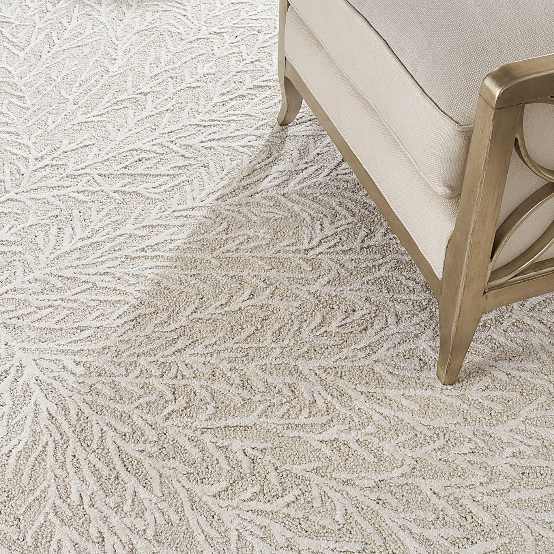 Vista Valley Ivory 9'9 x 13'1 Rug - Image 6