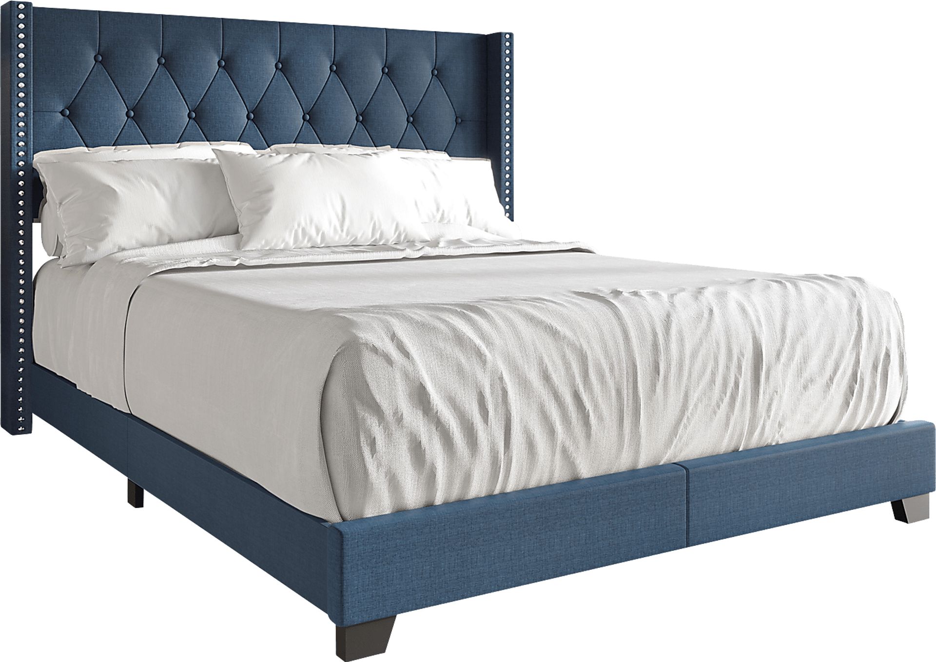 Vistalane Blue Queen Bed - Image 1