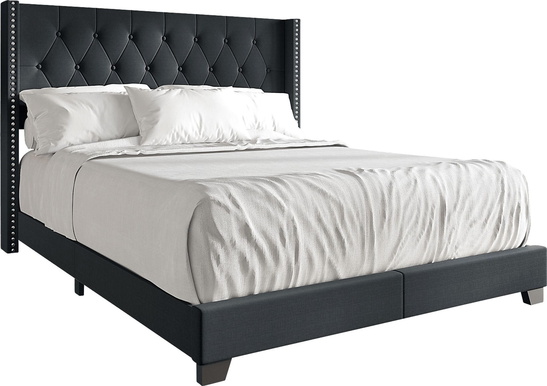 Vistalane Dark Gray Queen Bed - Image 1