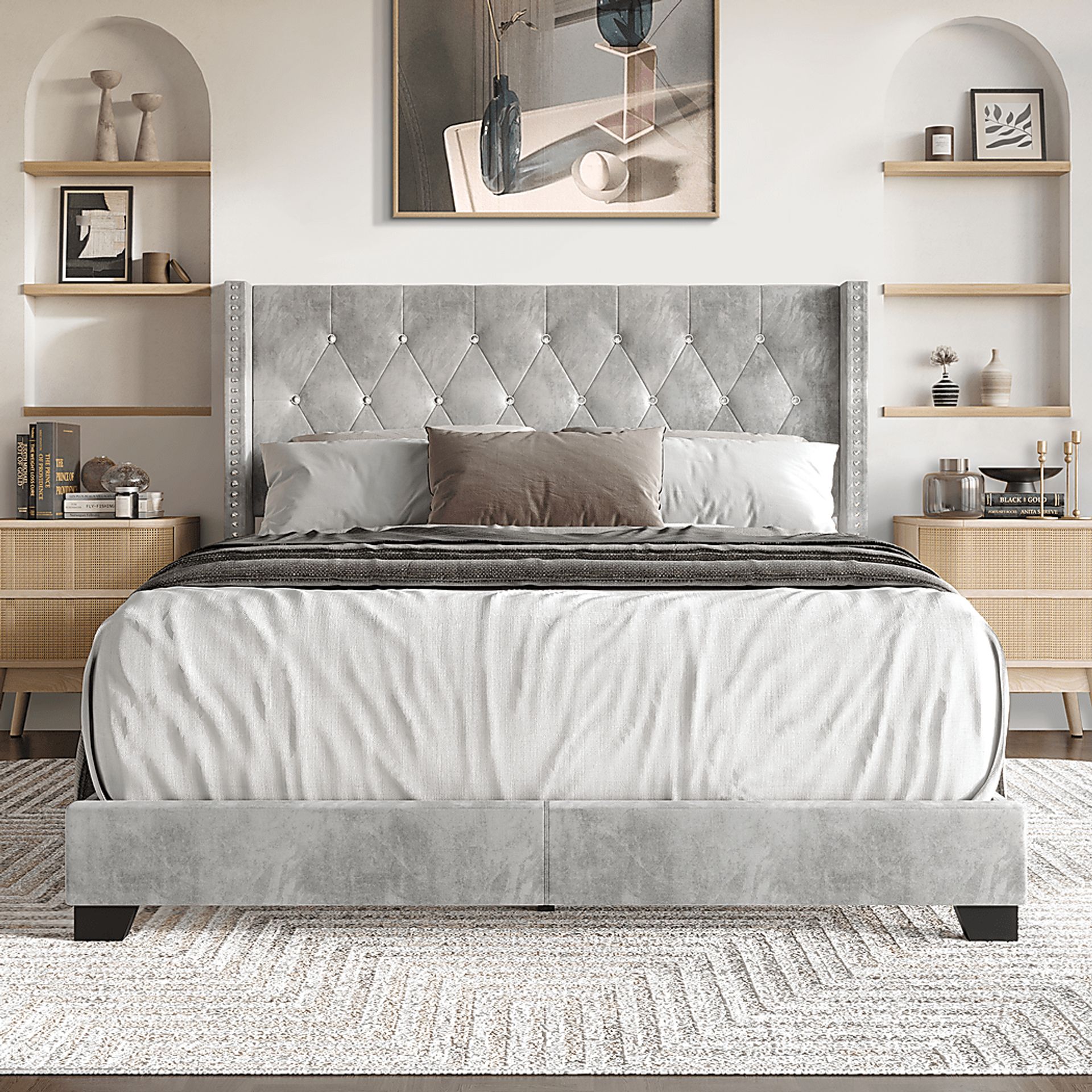 Vistalane Gray Full Bed - Image 2