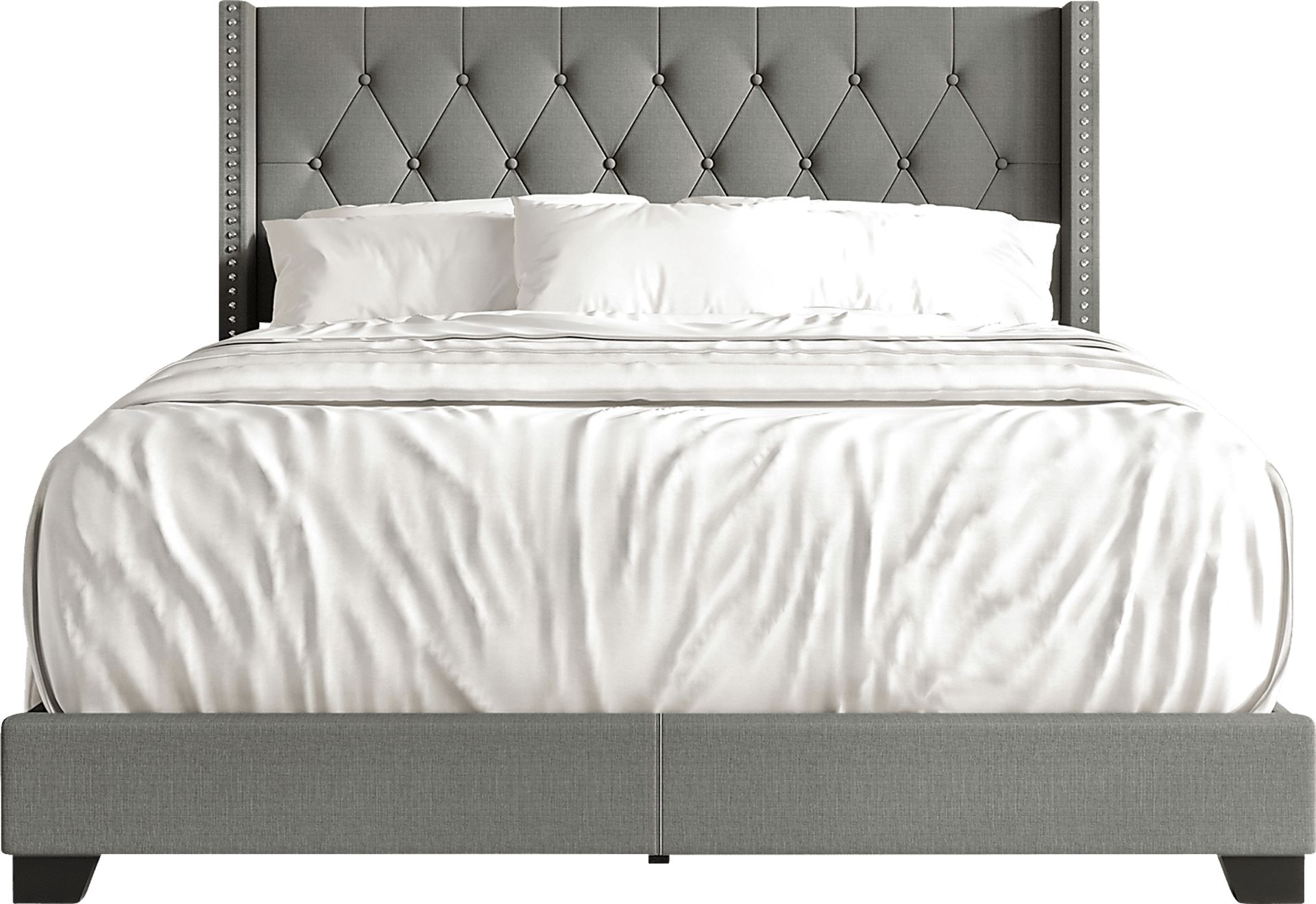 Vistalane Light Gray Twin Bed - Image 3