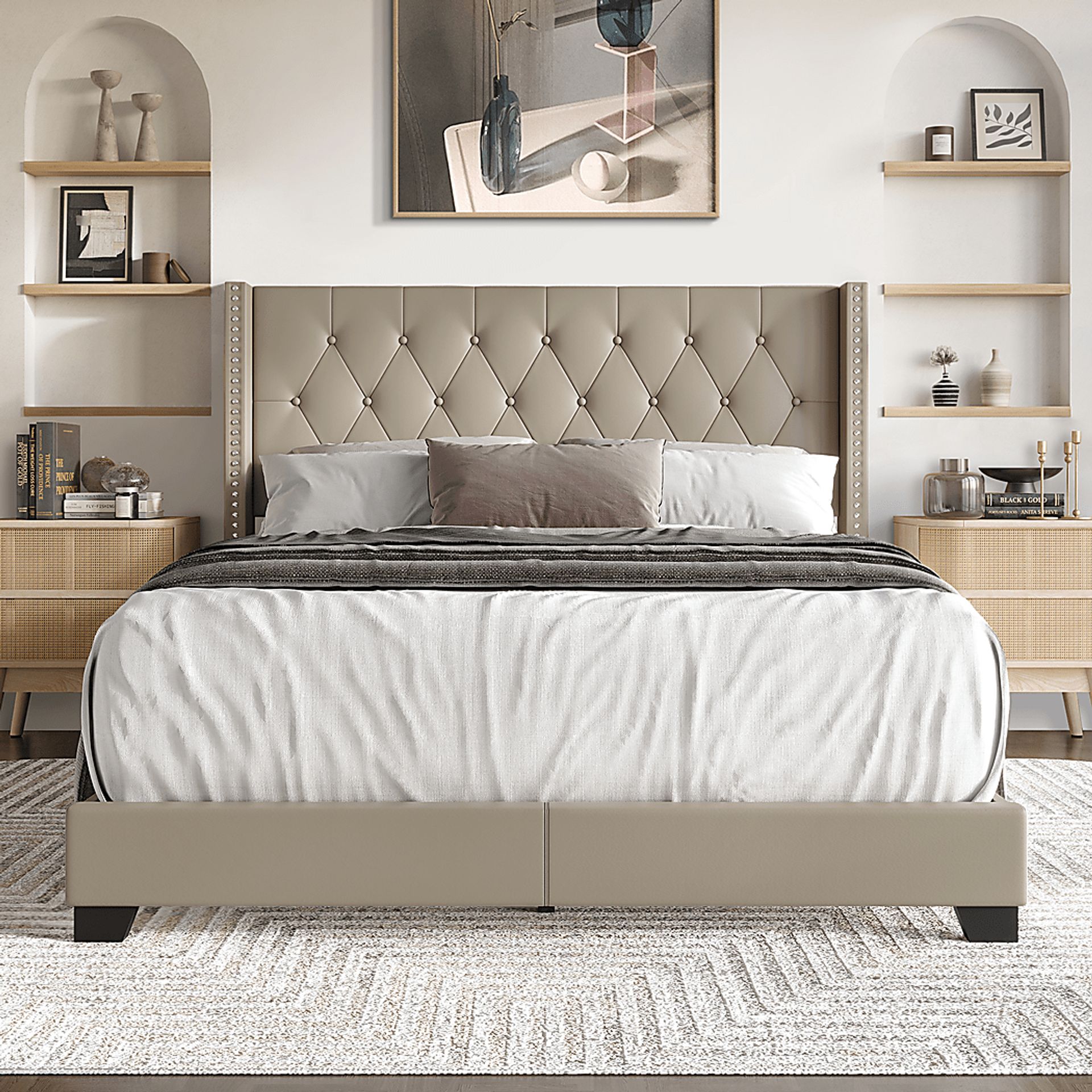 Vistalane Yellow Queen Bed - Image 2