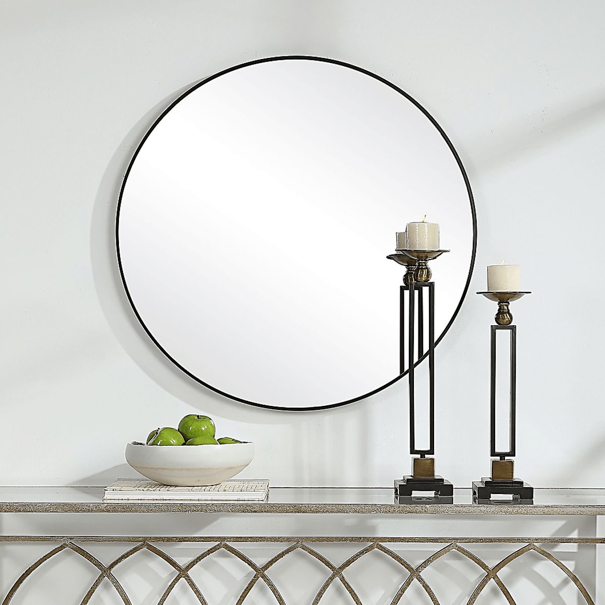 Vistamont Black Black,Colors Mirror | Rooms to Go