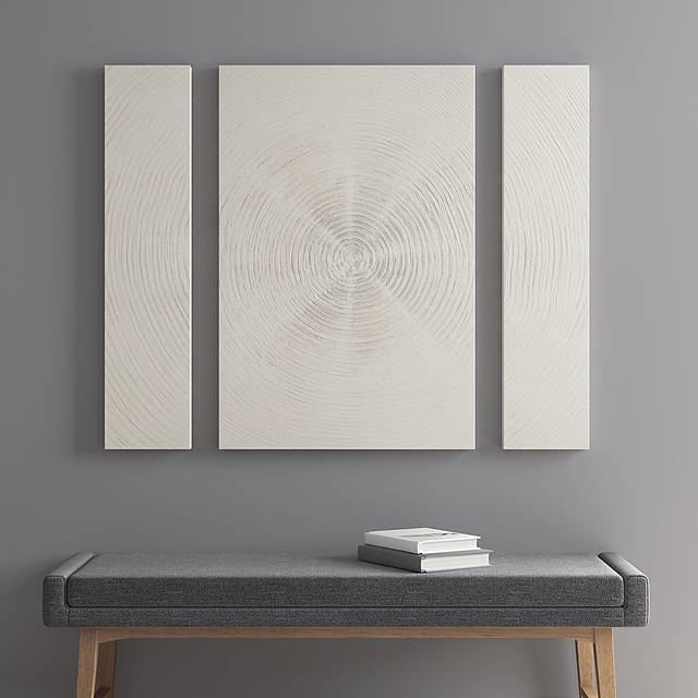 Vistarow Silver Wall Decor, Set of 3 - Thumbnail - Image 2