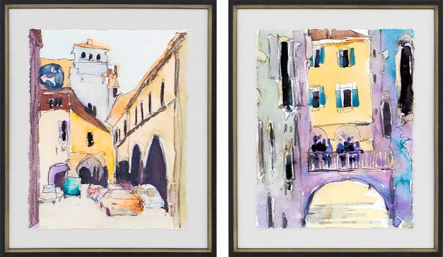Viticole I Beige Set of 2 Artwork - Thumbnail - Image 1
