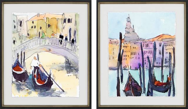 Viticole II Beige Set of 2 Artwork - Thumbnail - Image 1