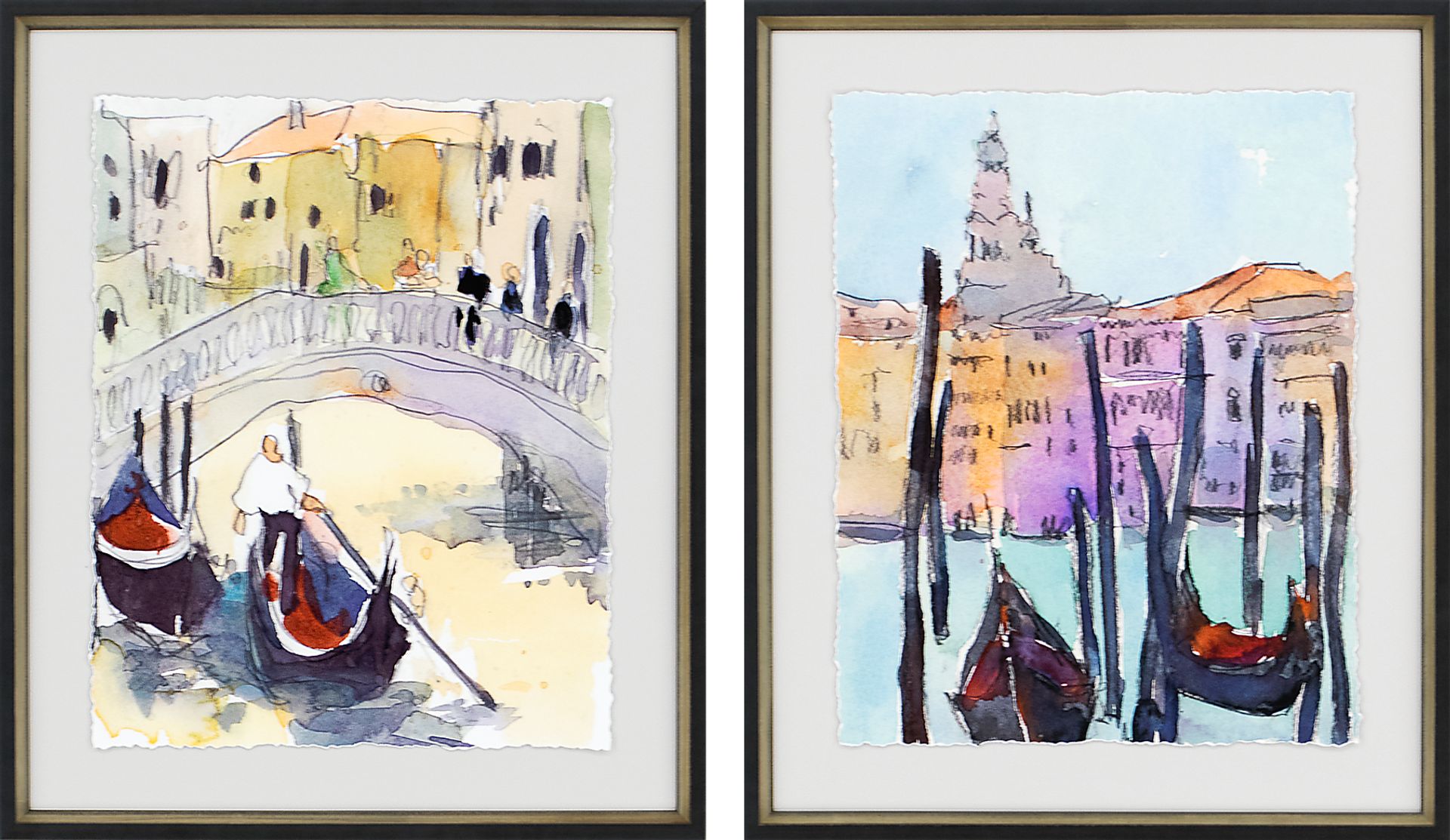 Viticole II Beige Set of 2 Artwork - Image 1