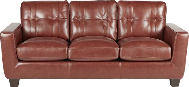 Vittorio Rust Leather Sleeper - Thumbnail - Image 1