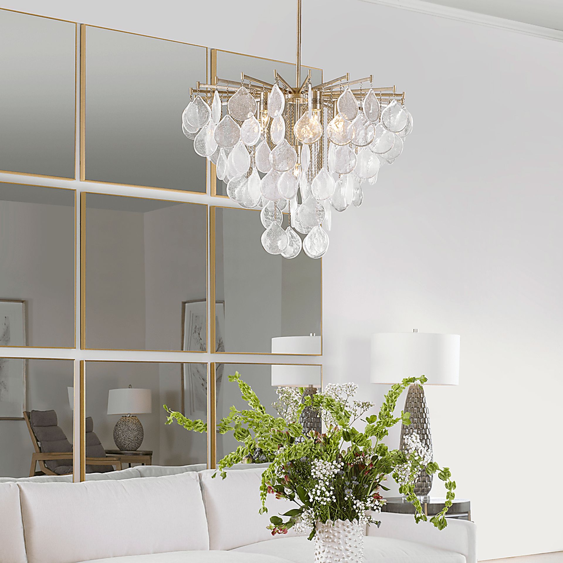 Viviani View Silver Chandelier - Image 8