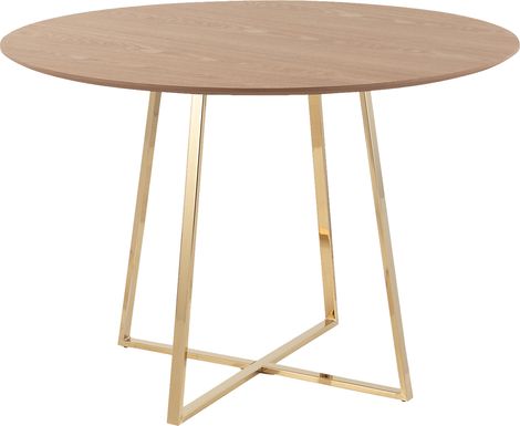 Vividell Gold Dining Table
