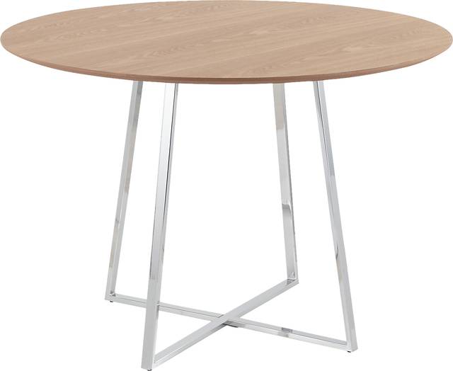 Vividell Chrome Dining Table - Thumbnail - Image 1