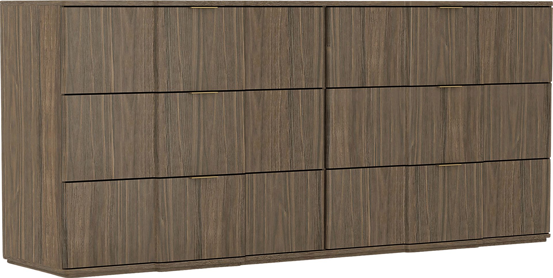 Viwan Walnut/Gold Dresser - Image 4