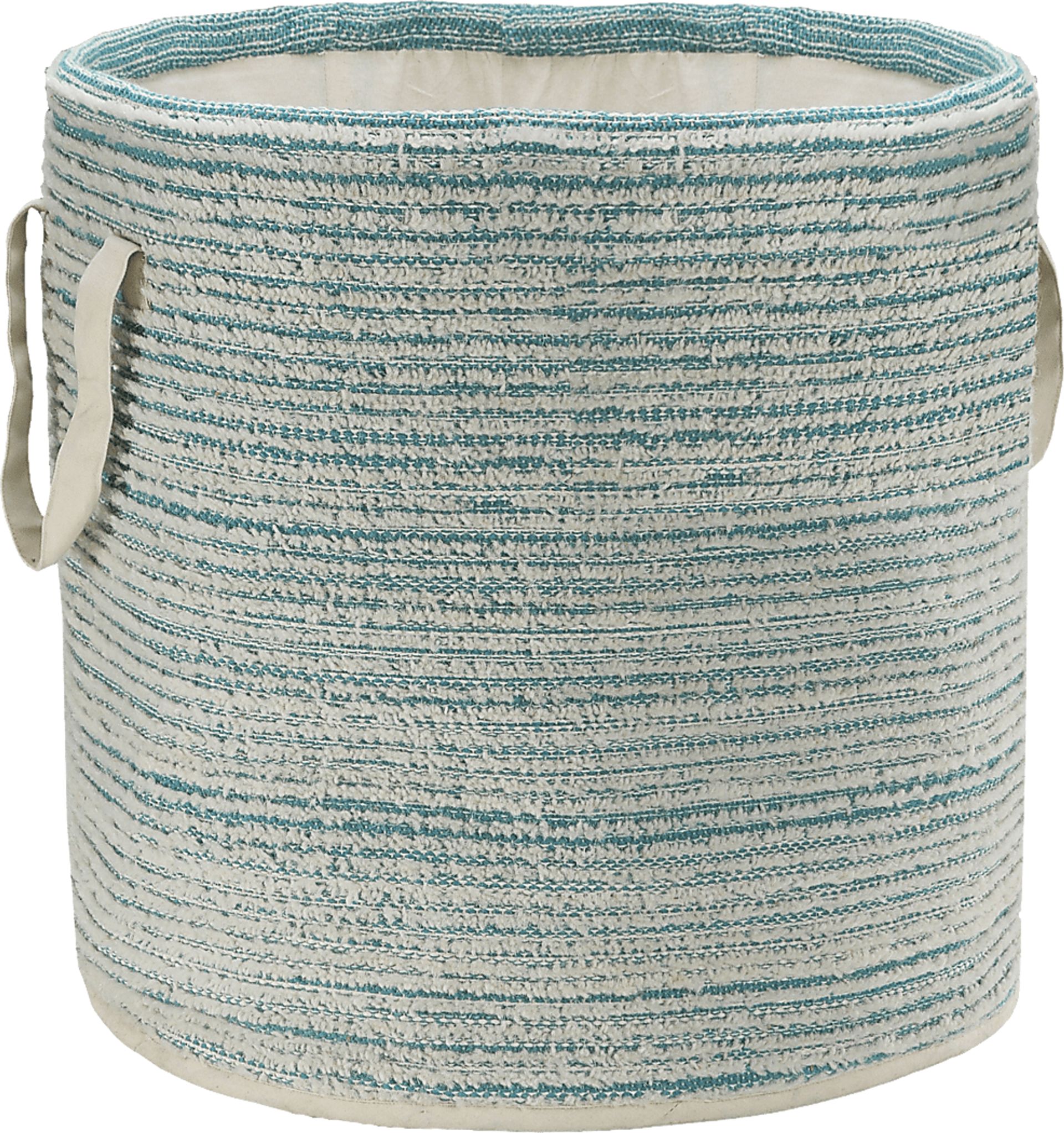 Vixiz Aqua/White Basket - Image 1