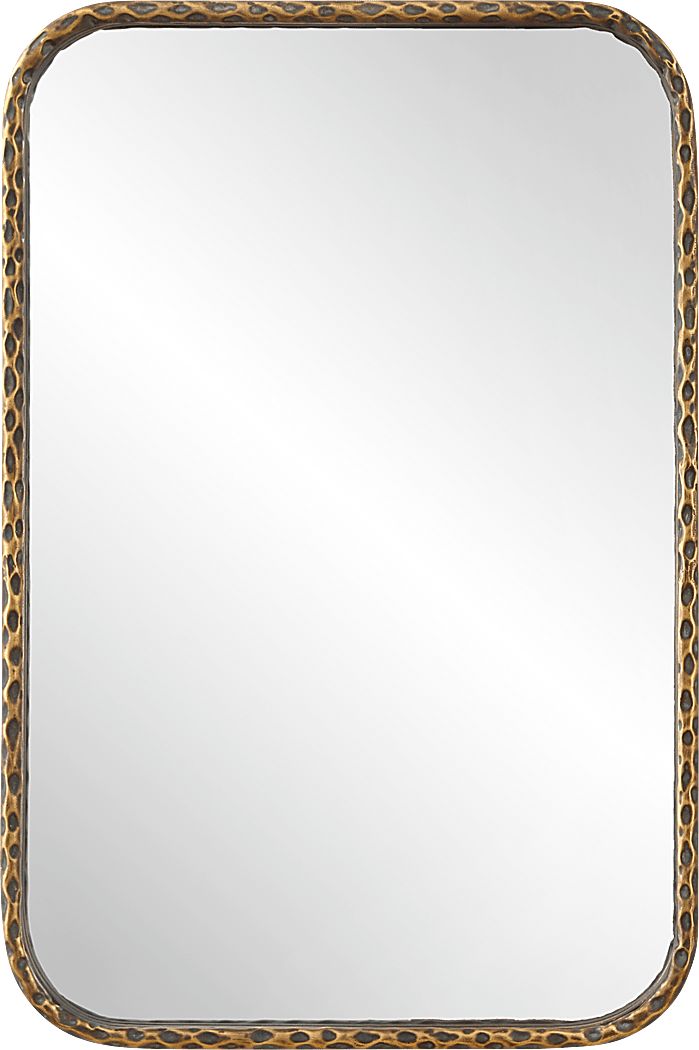 Vlug Bronze Wall Mirror