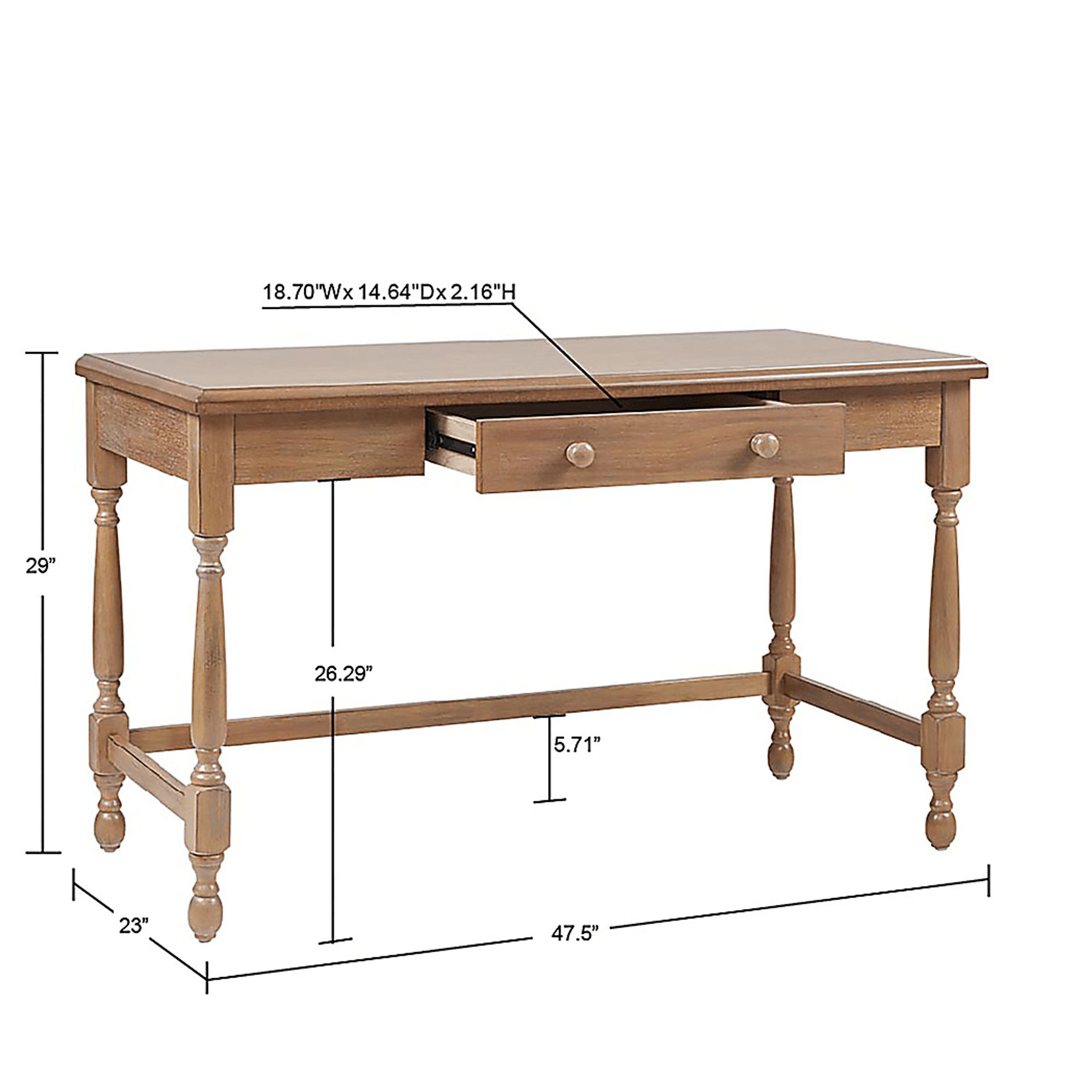 Voidgold Brown Desk - Image 8