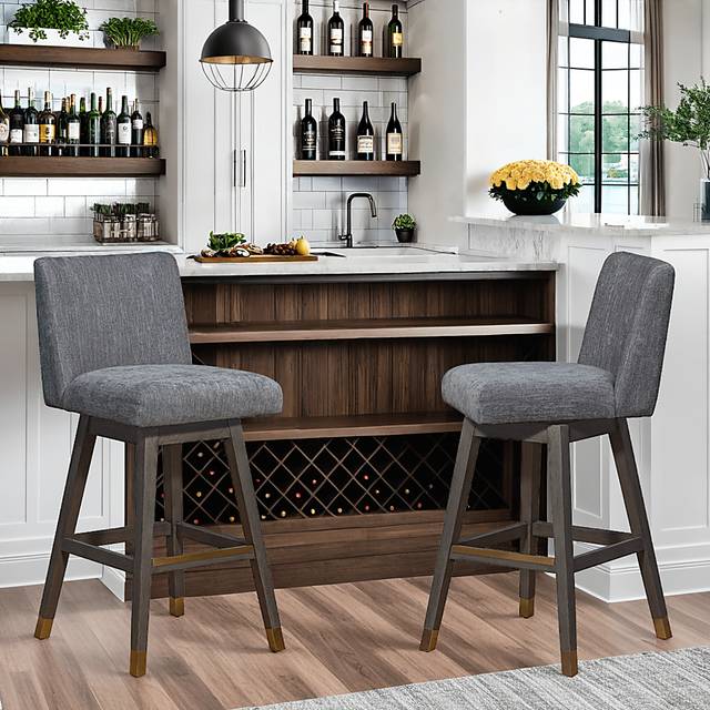 Voidsys I Gray Barstool - Thumbnail - Image 2